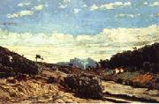 Paul-Camille Guigou Landscape in Provence oil on canvas